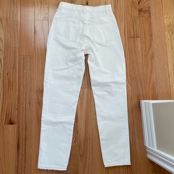 Zara Straight leg white jeans - Picture 2 of 4